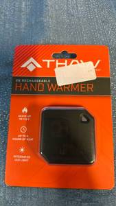 lot 2114 image: Thaw 2K Rechargeable Hand Warmer