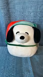lot 2151 image: Squishmallows Peanuts Snoopy Christmas Holiday Plush