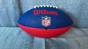 lot 2152 image: Wilson NFL New England Patriots Junior Size Football
