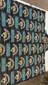 lot 2178 image: NFL Comforter Blanket Jacksonville Jaguars 54in X 72in XB2BB8 DM