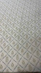 lot 2179 image: Matelasse Quilted Duvet Set