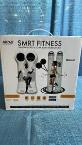 lot 8004 image: Motag SMRT Fitness Handweights & Jump Rope Workout Kit