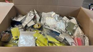 lot 8064 image: Bulk Lot of Assorted Reusable Face Masks - Adults and Kids
