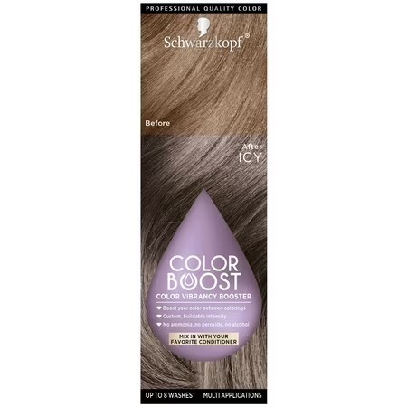 lot 67330 image: Schwarzkopf Boost Color Vibrancy Booster, Icy, 1 Oz