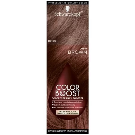 lot 67363 image: Schwarzkopf Color Boost Color Vibrancy Booster, Brown, 1 fl oz