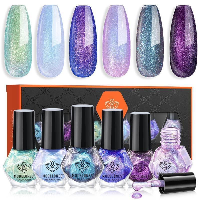 lot 67372 image: modelones Nail Polish Top Coat Base Coat 3-in-One, 15 Ml Clear Nail Strengthener Quick Dry Long Lasting Shine Chip Fade Resistant Nails Protect Care Gifts for Women