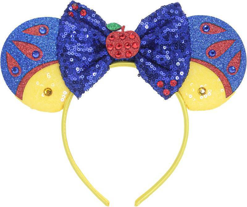 lot 64616 image: Snow Costume for Girls Adult Women Princess Dress up 4-6 Accessories Kids Party Decorations Birthday Favors Princess Toys Mouse Ears Headband