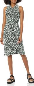lot 65522 image: Amazon Essentials Womens Sleeveless Faux Wrap Dress with Crossover Twist Neck