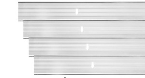 lot 59 image: Dreamscape E-Z Edge Aluminum Landscape Edging - 4 Strips, 6ft Each (24ft Total), Mill Finish (Natural Aluminum) - Professional Quality Landscaping Border, Metal Divider for Lawn, Garden, Flowerbed Retails $124