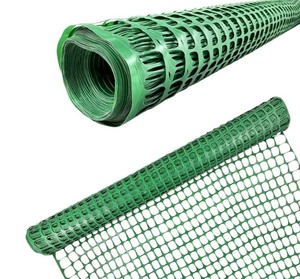 lot 245 image: Ashman Plastic Mesh Fence, 4x50 Feet, 1 Roll, Green, Construction Barrier Netting, Garden Fencing, Fences Wrap, Above Ground, for Snow, Poultry, Chicken, Deer, Patio, Garden Netting, Green