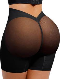 lot 18497 image: Lover-Beauty Low Back Shapewear Shorts for Women Tummy Control Butt Lifting Body Shaper Panties Underwear SIZE 1XL