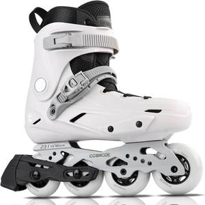 lot 18501 image: TC Inline Skates for Adults & Teens   Professional Roller Blades for Men & Women, Fitness & Recreation Skates, Grey, Size 13 years