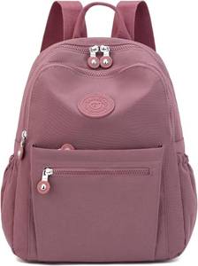 lot 18611 image: Tanweibago Mini Nylon Women Backpacks,11L Small Ladies backpacks Casual Lightweight Women Shopping Travel Daypack (Carmine)