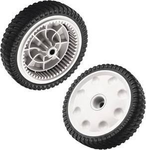 lot 18643 image: 2 Pack 634-05039 Wheel Drive Assembly  8 Front Wheel Assembly Compatible with MTDTroy-BiltCraftsman Walk Behind Mower, Replaces 634-06986, 703386, 634-0244, 734-04475