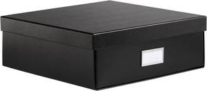 lot 18675 image: Oxford Keepsake Box, Protective Storage Box, Home and Office Organizer, Photo Storage Box, Souvenir Organizer, Medium, 12 x 12 x 4 14 (41788)