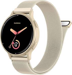 lot 18691 image: 18mm 20mm 22mm Metal Band Compatible with Garmin Vivoactive 563 Watch Bands, Quick Release Stainless Steel Magnetic Strap for Garmin Venu 3SVenu 42SSq Watch Band, Forerunner 165245 Band Women Men