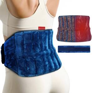 lot 22362 image: Comfytemp Microwave Moist Heating Pad for Back Pain Relief, Sciatica, FSA Eligible HSA, Microwavable Hot Therapy for Lower Lumbar, Period Cramps, Waist Warm Compress Women Men Gift, Fathers Day Dad