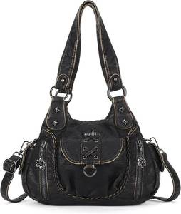 lot 22793 image: Angel Kiss Small Purses for Women Hobo Shoulder Bags Y2K Vegan Leather Multi-Pocket Handbags Designer Crossbody Tote Bag