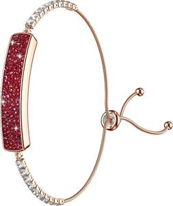 lot 22874 image: Fitness Tracker Dressy Diamond Smart Bracelet for Women Ladies Health Wristband Heart Rate Monitor Sleep Tracker Step Counter Pedometer Waterproof Fashion Activity Tracker
