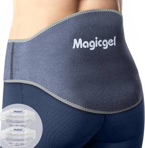 lot 22881 image: Magic Gel Ice Pack for Back Reusable - 2X Lower Back Ice Pack - Soft Compress for Hot or Cold Therapy - Soft Pad for Lower Lumbar, Sciatica, Tailbone Support