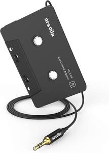 lot 22884 image: arsvita Car Audio Cassette to Aux Adapter, 3.5 MM Auxillary Cable Tape Adapter