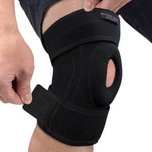 lot 22887 image: Physix Gear Knee Brace for Men & Women - Adjustable Patella Compression Knee Support for Arthritis, ACL & MCL, Meniscus Tear, Plus Size Knee Brace wSide Stabilizers, Knee discomfort Recovery Size Large