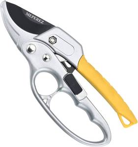 lot 22919 image: Premium Pruning Shears For Gardening, Work 3 Times Easier, Pruners Heady Duty, Sharp Garden Clippers Cuting Florist Flower, Hedge, Herb, Rose, Indoor Live Plants, Arthritis Weak Hand Snips