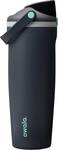 Owala FreeSip Sway Insulated Stainless Steel Water Bottle with Two-Way Spout, Built-In Straw and Bucket Handle, Made for Travel, School, and Sports, 30oz, BPA Free, Leak Proof, Foggy Tide