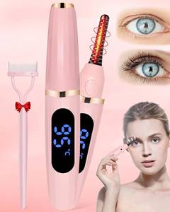 lot 18726 image: Heated Eyelash Curlers - Eye Lash Curler Heat