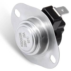 lot 18735 image: 80601 High Temp Limit Switch for Vogelzang VG5790, VG5770 Pellet Stoves, USSC 5660 and Ashley Pellet Stoves, L200 F Thermodisc Safety Sensor Snap Disc Switch with Manual Reset Button.
