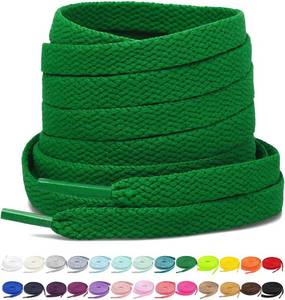 lot 18740 image: Stepace 2 Pairs Flat Shoe Laces for Sneakers 30-72 Length 26 Color Shoelaces