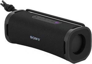 lot 18817 image: Sony ULT Field 1 Waterproof Portable Bluetooth Speaker, Enhanced Bass, 12h Battery, IP67 Rated Dustproof Shockproof Rustproof, Detachable Strap (SRSULT10B), Black