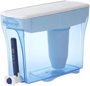 lot 22951 image: ZeroWater 23-Cup Dispenser Ready-Pour 5-Stage Water Filter with 0 TDS Water Filter   IAPMO Certified to Reduce Lead, Chromium, and PFOAPFOS