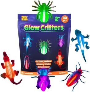 lot 23335 image: Glow Critters Easter Egg FIller & Basket Stuffer - Glow Sticks Party Favors - Glow in The Dark Party Supplies - 30 Count