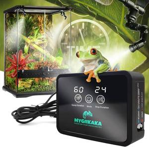 lot 23338 image: Reptile Smart Mister, Reptile Humidifiers Misting System Automatic with Timer, Terrariums Humidifier with 360 Adjustable Misting Nozzles, Spray Kit for Rainforest Plants Amphibian