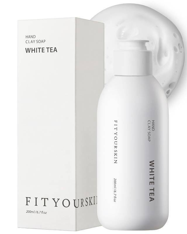 lot 38086 image: Perfumed Hand Clay Soap #White Tea - Exfoliating & Moisturizing Hand Scrub Gel to Bubble Wash - Clay Pearlite & Mineral - Gentle & Long Lasting Fragrance - 1.7 fl.oz