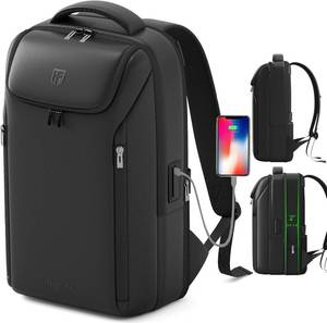 lot 22081 image: Expandable Travel Backpack, Business Laptop Backpack,Commute Backpack with USB Charging Port fit 15.6 Inch Laptop
