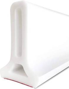 lot 23007 image: Duzzy 118 Inch Collapsible Shower Water Dam Shower Stopper Barrier and Retention System and Keeps Water Inside Threshold Dry and Wet Separation Suitable for Bathroom and Kitchen