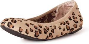 lot 23037 image: Amazon Essentials Womens Belice Comfortable Slip-On Ballet Flats Shoes SIZE 8 12 W