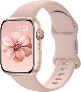 lot 23059 image: Sport Silicone Band Compatible with Apple Watch Bands 40mm 38mm 41mm 44mm 45mm 42mm 49mm Women Men,Soft Wristband Waterproof Replacement Sport Strap for iWatch Bands Series 9 8 7 6 5 4 3 2 1 SE Ultra