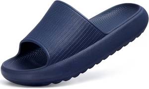 lot 23096 image: Comwarm Cloud Slide Sandals for Women Men Ultra Comfort Recovery Pillow Slippers Soft Summer Beach Shoes with Low Arch Support SIZE XXL