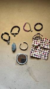lot 22 image: Beaded Bracelet Collection with Accessories