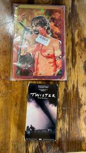 lot 72 image: Twister Vhs 1996 Helen Hunt with Red Hot chili peppers metal artwork