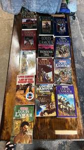 lot 76 image: Louis LAmour Western Paperback Book Lot of 12