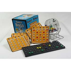 lot 46669 image: Regal Games Family Bingo Set With Shutter Slide Cards - Retail $52