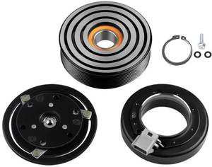 lot 46677 image: ECCPP AC Clutch for Ford for E-350 for F-250 for F-350 for F-59 7.3L 7.5L 1992-2004 AC Compressor Clutch Assembly - Retail $40