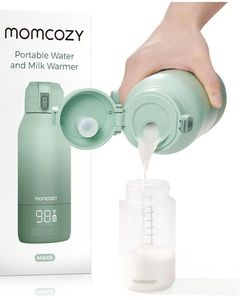 lot 46686 image: Portable Bottle Warmer for Travel �� Dual Heating Modes for Breast Milk & Water, Portable Milk Warmer with Fast Heating & Long Battery Life, 17 Ounces Large Capacity to Meet Your All-Day Needs - Retail $80