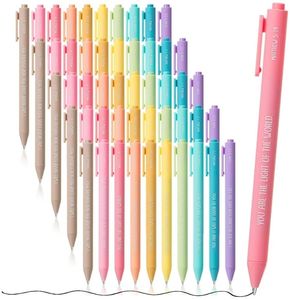lot 46687 image: Mr. Pen- Christian Pens, 50 Pack, Black Ink, Pastel Color Barrels, Bible Verse Pens Ballpoint Bulk - Retail $20
