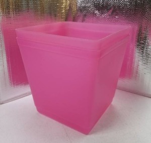 lot 46716 image: 8x8x8 Square Bins, 2 Pack - Retail $5
