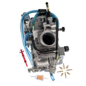 lot 46730 image: Carburetor for Honda CRF250R (2004 2005 2007), CRF250X (2004-2013) Carb with Air Fuel Mixture Screw (Red) - Retail $106